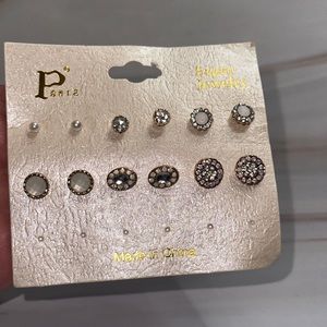 Shiny Minimalist Stud Multipack